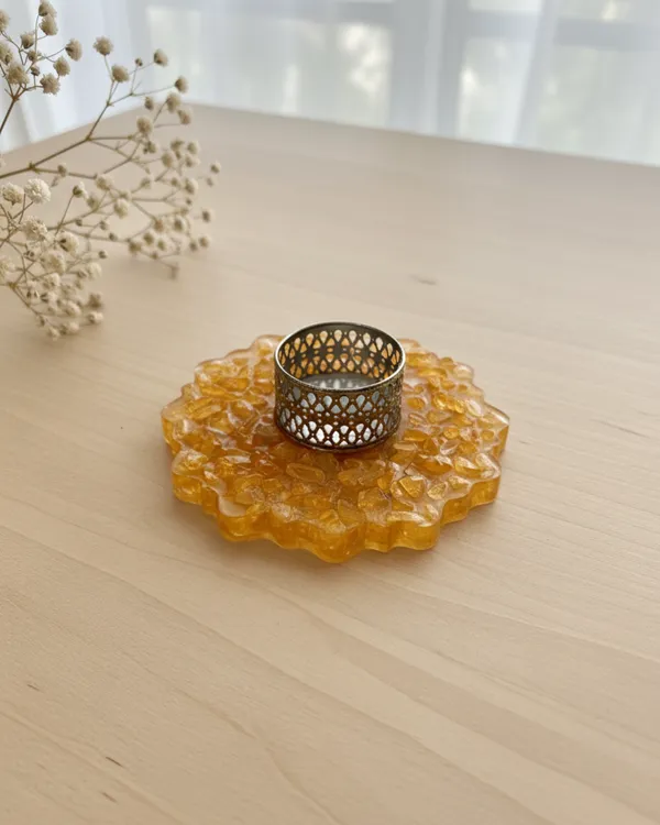 Citrine_Crystal_Tealight_Holder