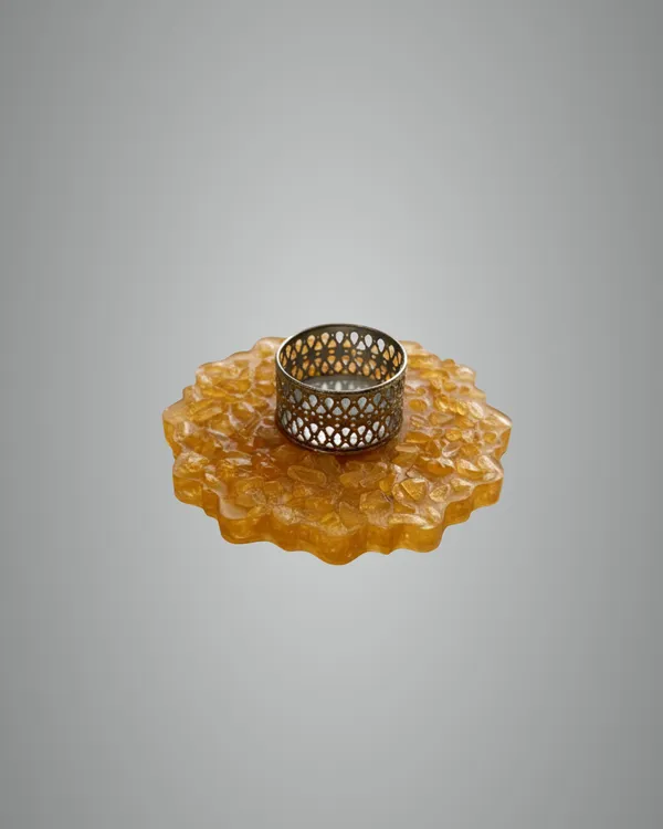 Citrine_Crystal_Tealight_Holder