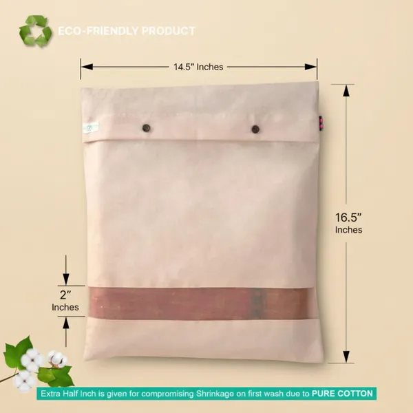 Pack_Of_12_Off_White_Premium_Cotton_Saree_Cover_With_Button_For_Home_Decor_