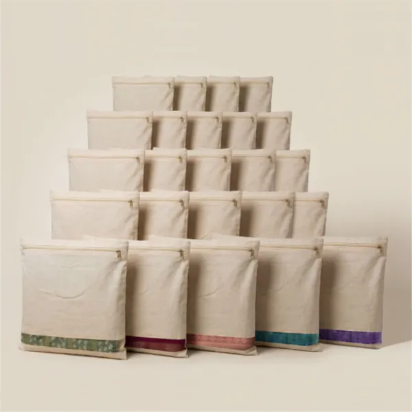 Pack_Of_24_Off_White_Premium_Cotton_Saree_Cover_With_Zip_For_Home_Decor