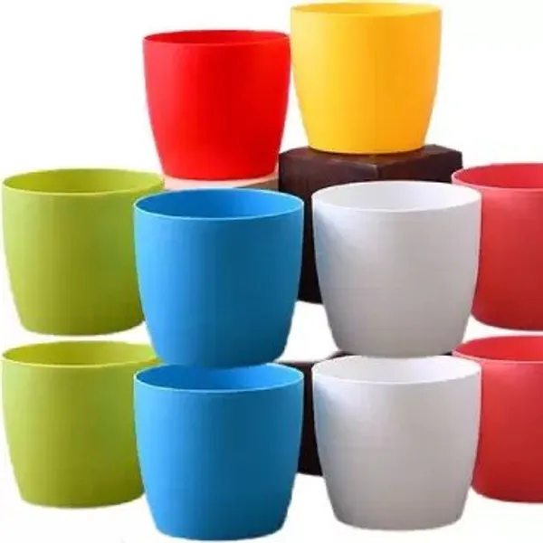 Gardening_Multicolor_Pots_10_X_10_X_8_Cm_(Pack_Of_10)
