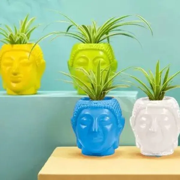 Gardening_Buddha_Shape_Plant_Flower_Pots_(Pack_Of_4)