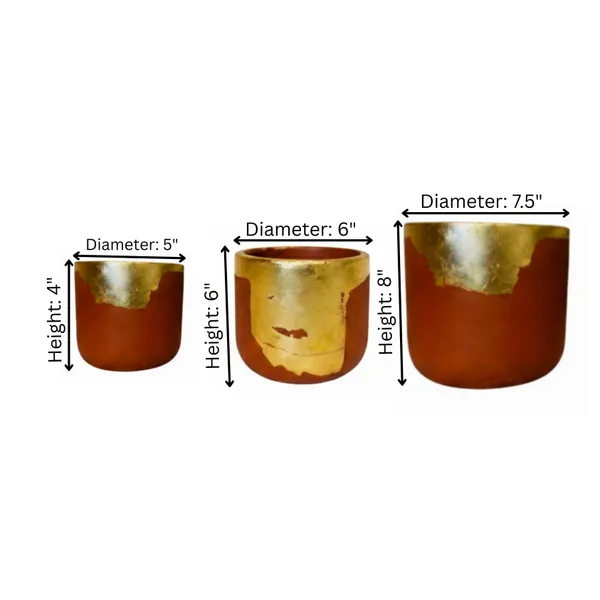 Pack_Of_3_Golden_Natural_Terracotta_Plant_Pot_Non_Breakable_|Lightweight_&_Weather_Resistant