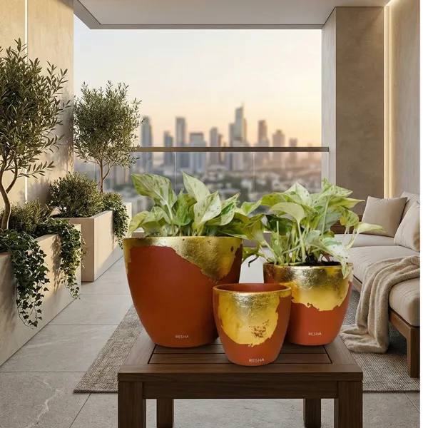 Pack_Of_3_Golden_Natural_Terracotta_Plant_Pot_Non_Breakable_|Lightweight_&_Weather_Resistant