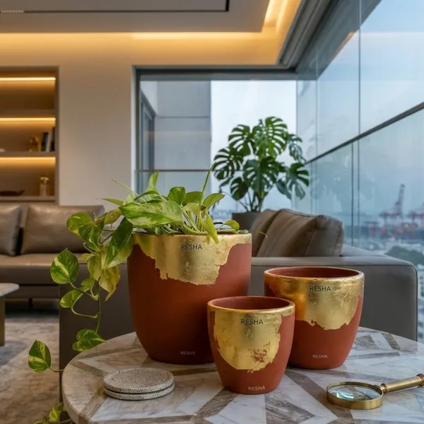Pack_Of_3_Golden_Natural_Terracotta_Plant_Pot_Non_Breakable_|Lightweight_&_Weather_Resistant