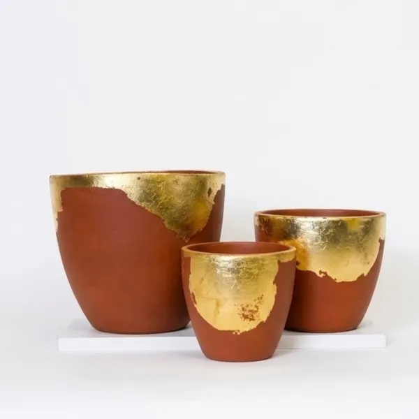 Pack_Of_3_Golden_Natural_Terracotta_Plant_Pot_Non_Breakable_|Lightweight_&_Weather_Resistant