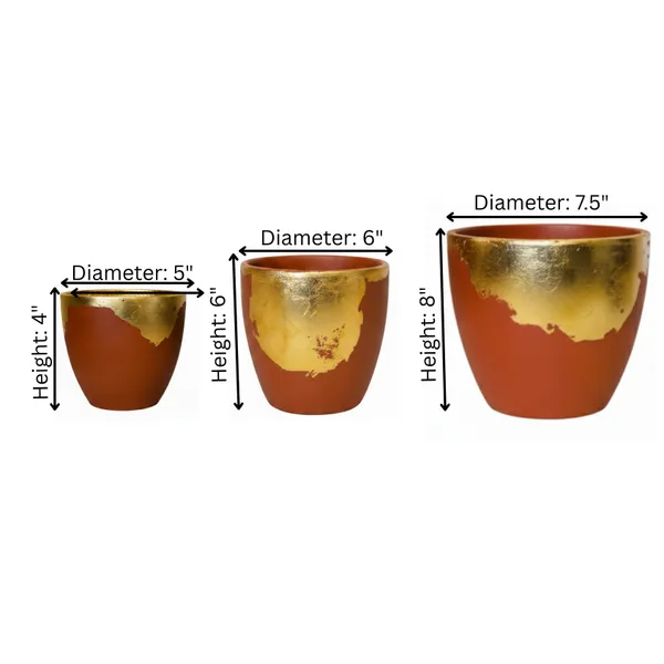 Pack_Of_3_Golden_Natural_Terracotta_Plant_Pot_Non_Breakable_|Lightweight_&_Weather_Resistant