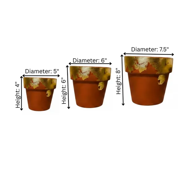 Pack_Of_3_Golden_Natural_Terracotta_Plant_Pot_Non_Breakable_|Lightweight_&_Weather_Resistant