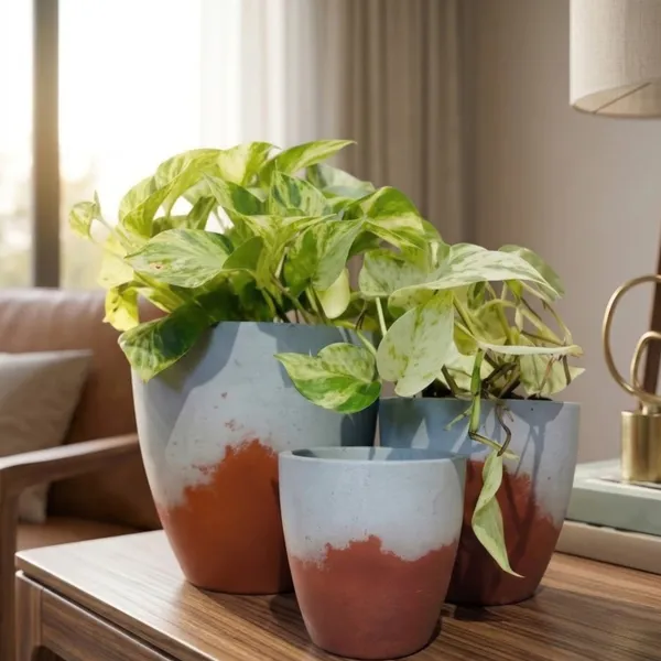 Pack_Of_3_Grey_Natural_Terracotta_Plant_Pot_Non_Breakable_|Lightweight_&_Weather_Resistant