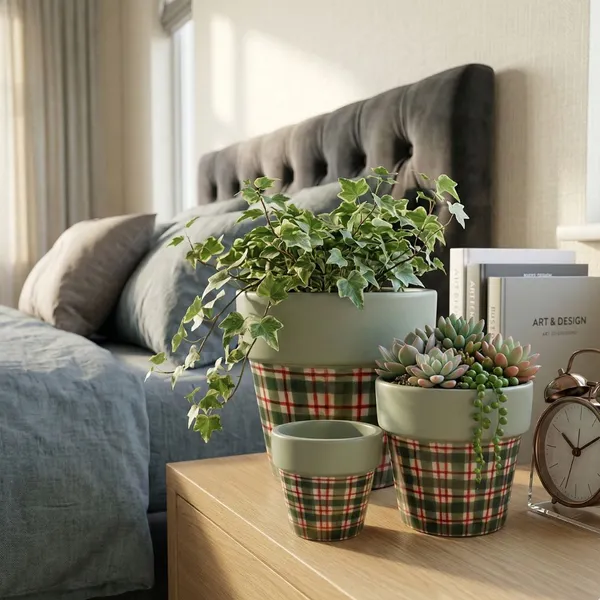Pack_Of_3_Green_Natural_Terracotta_Plant_Pot_Non_Breakable_|Lightweight_&_Weather_Resistant