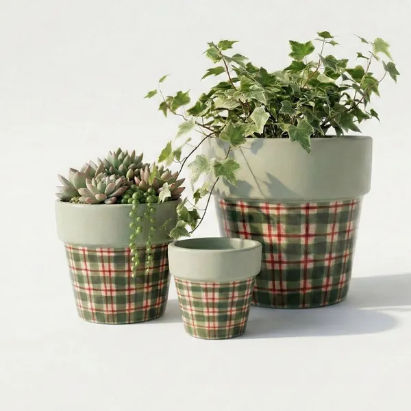 Pack_Of_3_Green_Natural_Terracotta_Plant_Pot_Non_Breakable_|Lightweight_&_Weather_Resistant