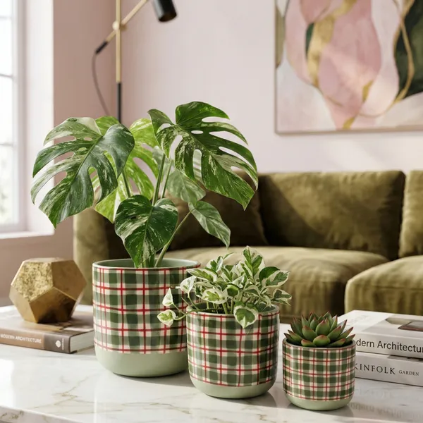 Pack_Of_3_Green_Natural_Terracotta_Plant_Pot_Non_Breakable_|Lightweight_&_Weather_Resistant