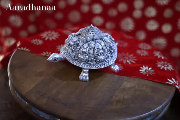 999_Pure_Silver_Plated_Shree_Samruddhi_Vastu_Tortoise_Pure_God_Idol