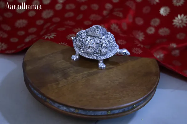 999_Pure_Silver_Plated_Shree_Samruddhi_Vastu_Tortoise_Pure_God_Idol