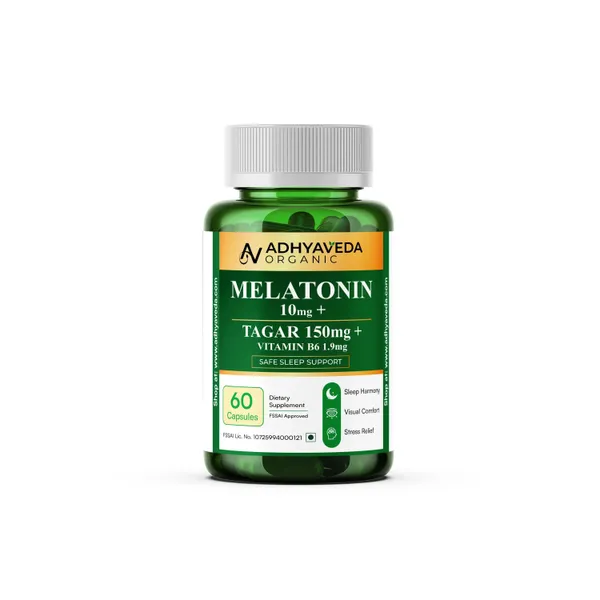 Organic_Melatonin_With_Tagar_&_Vitamin_B6_|_60_Veg_Capsules_|_Wellness_&_Sleep_Support_|_Non-Habit_Forming_&_Safe