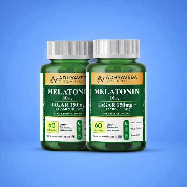Organic_Melatonin_With_Tagar_&_Vitamin_B6_|_120_Veg_Capsules_|_Wellness_&_Sleep_Support_|_Non-Habit_Forming_&_Safe
