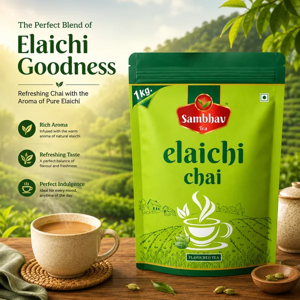Sambhav_Elaichi_Chai_Pouch_(Cardamom_Tea)_(5X1000_Grams)
