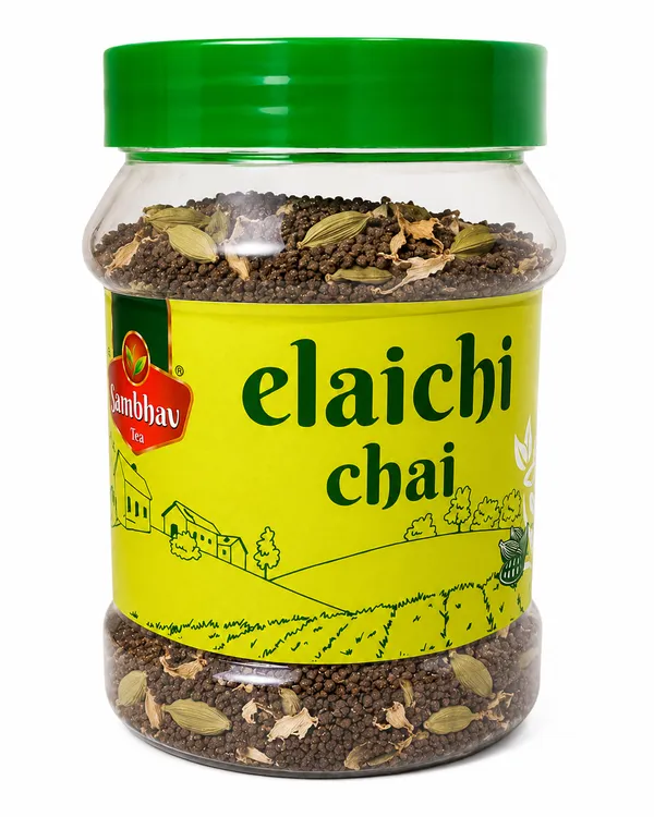 Sambhav_Elaichi_Chai_Jar_Pack_(Cardamom_Tea)_(10X100_Grams)