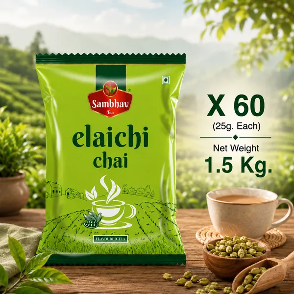 Sambhav_Elaichi_Chai_(Cardamom_Tea_Pouch)_(60X25_Grams)