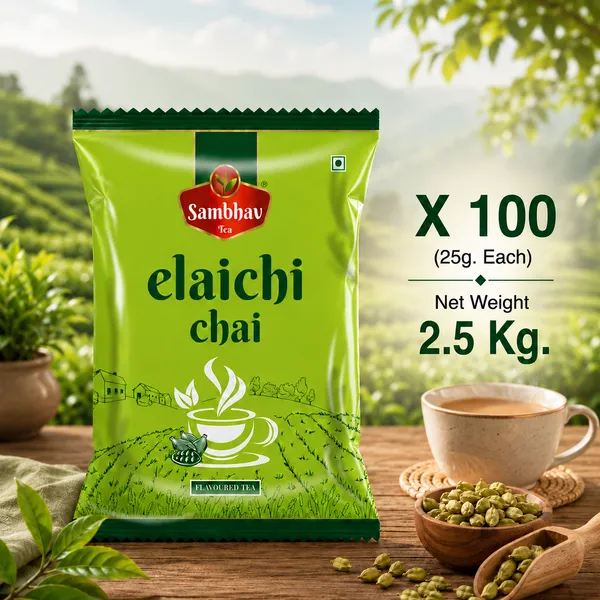 Sambhav_Elaichi_Chai_(Cardamom_Tea_Pouch)_(100X25_Grams)