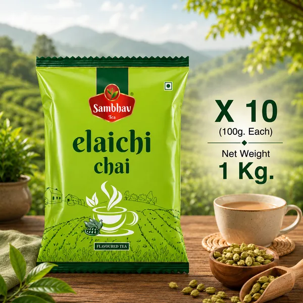 Sambhav_Elaichi_Chai_Pouch_(Cardamom_Tea)_(10X100_Grams)