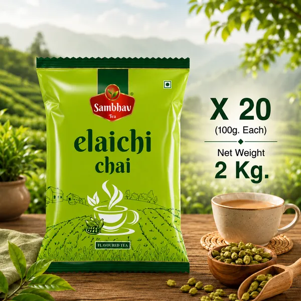 Sambhav_Elaichi_Chai_(Cardamom_Tea_Pouch)_(20X100_Grams)
