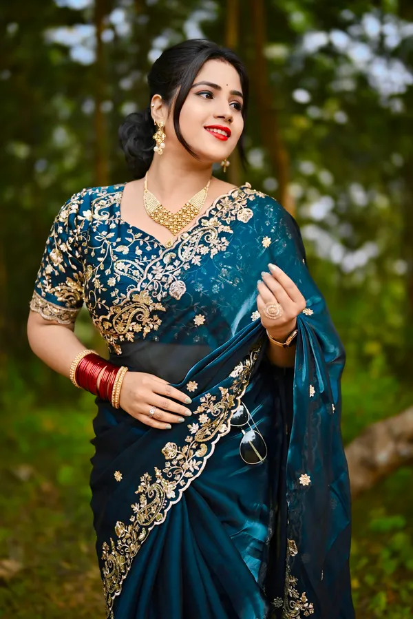 Chery_And_Blue_Preimium_&_Elegant_Georgette_Saree_For_Women_(Pack_Of_2)