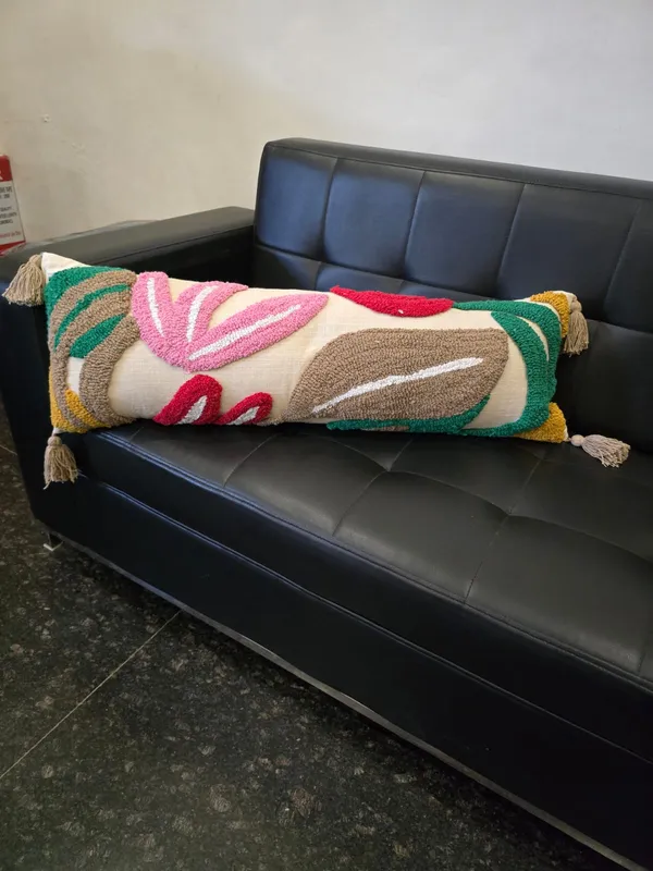 Multicolor_Slub_Cotton_Base_Lumbar_Cover_12_X_36_For_Sofa_And_Bed