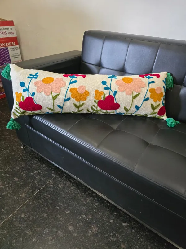 Multicolor_Slub_Cotton_Base_Lumbar_Cover_12_X_36_For_Sofa_And_Bed