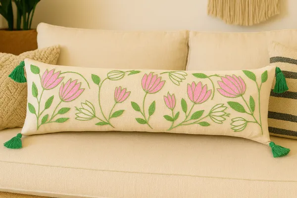 Multicolor_Slub_Cotton_Base_Lumbar_Cover_12_X_36_For_Sofa_And_Bed