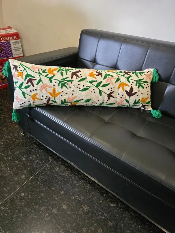 Multicolor_Slub_Cotton_Base_Lumbar_Cover_12_X_36_For_Sofa_And_Bed
