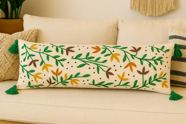 Multicolor_Slub_Cotton_Base_Lumbar_Cover_12_X_36_For_Sofa_And_Bed