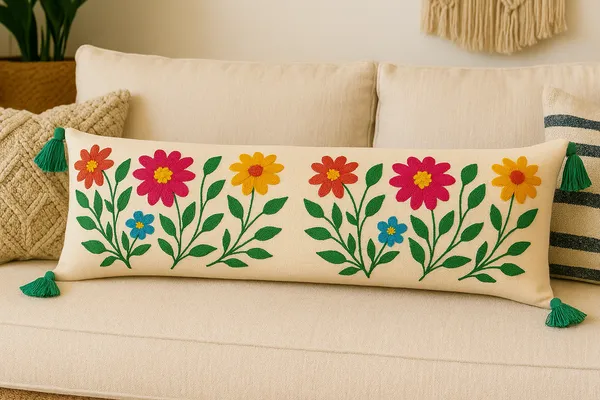 Multicolor_Slub_Cotton_Base_Lumbar_Cover_12_X_36_For_Sofa_And_Bed