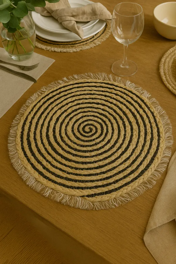 Multicolor_Jute_And_Cotton_Mix_Soft_Furnishing_Place_Mats_For_Dining_Side_Table