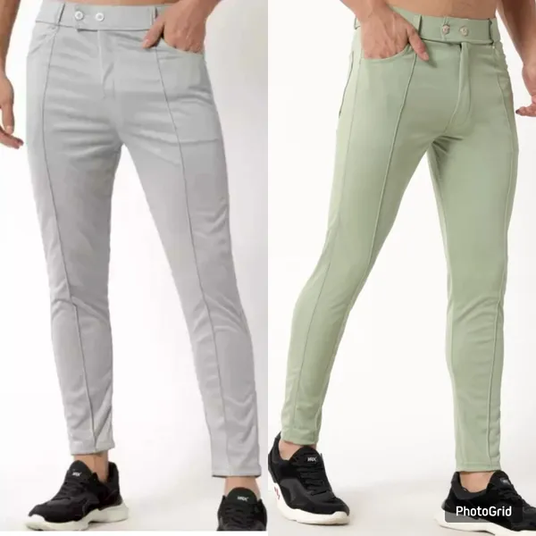 Pista_and_Light_Grey_Slim_Fit_Trouser_For_Men