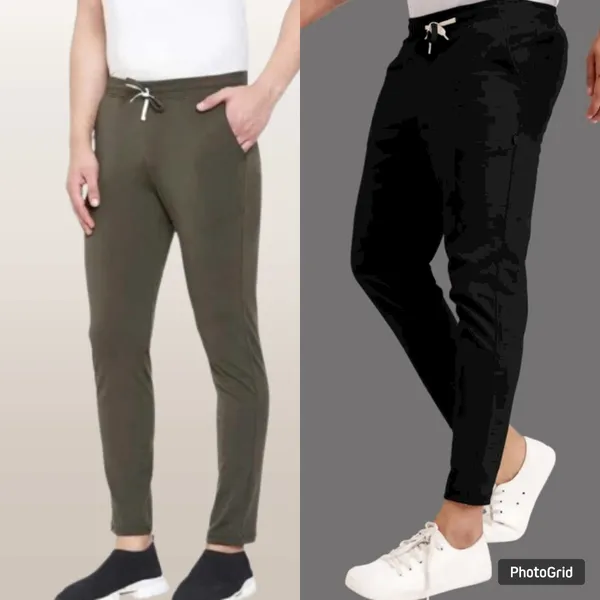Black_and_Olive_Slim_Fit_Track_Pant_For_Men