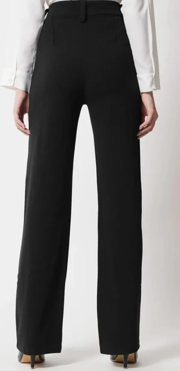 Black_and_Pink_Valentino_Reguler_Fit_Trouser_For_Women