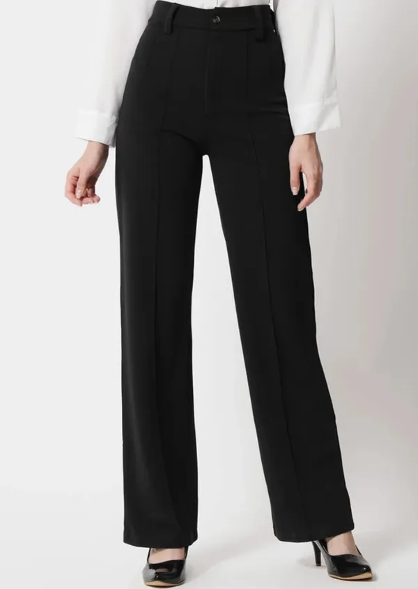 Black_and_Pink_Valentino_Reguler_Fit_Trouser_For_Women