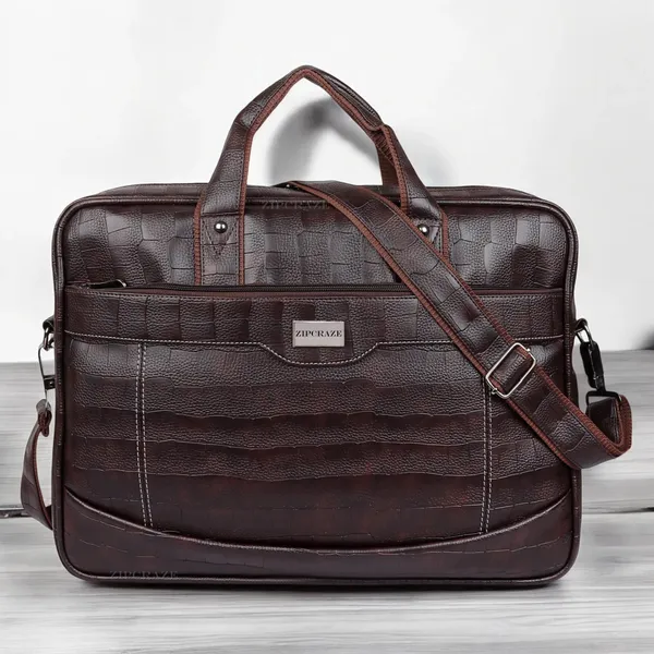 ZipCraze_Men_&_Women_Brown_Messenger_Bag