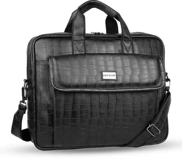 ZipCraze_Men_&_Women_Black_Messenger_Bag