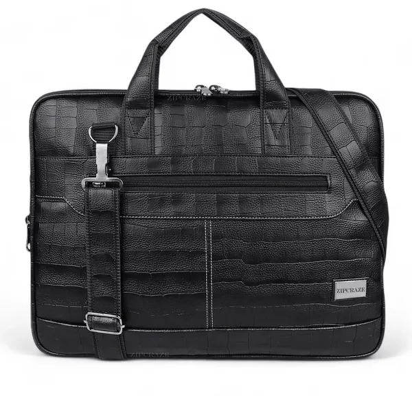 ZipCraze_Men_&_Women_Black_Messenger_Bag