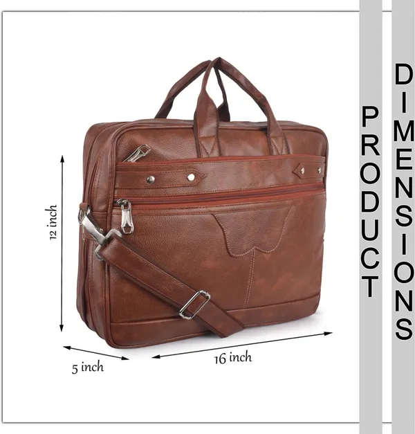 ZipCraze_Men_&_Women_Tan_Messenger_Bag
