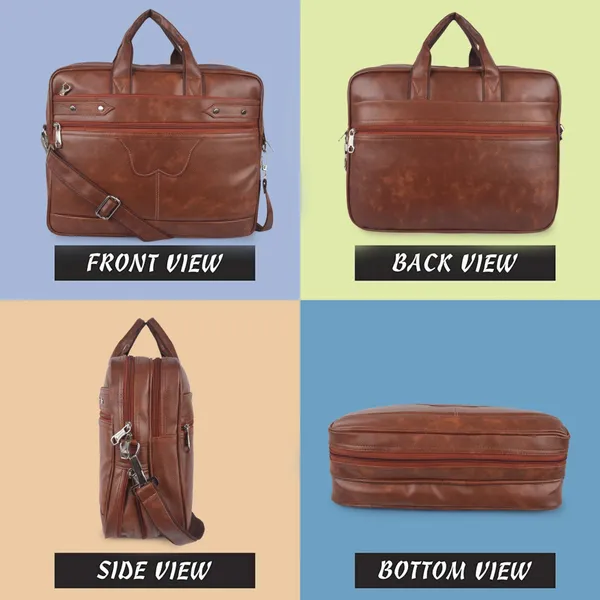 ZipCraze_Men_&_Women_Tan_Messenger_Bag
