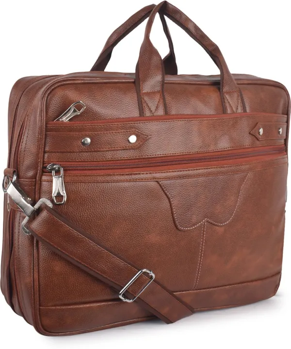 ZipCraze_Men_&_Women_Tan_Messenger_Bag