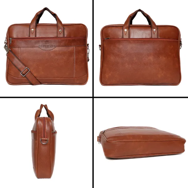 ZipCraze_Men_Tan_Messenger_Bag