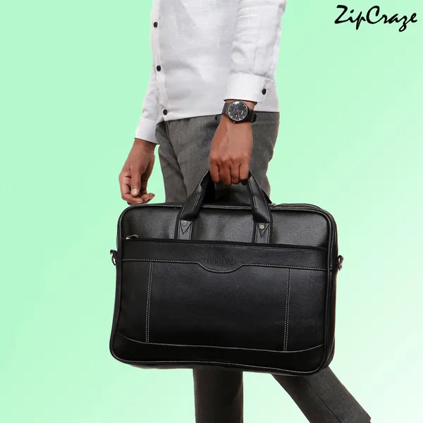 ZipCraze_Black_Shoulder_Bag_Leather_Messenger_Sling_Bag_for_Men_|_Office_Laptop_Shoulder_Bag