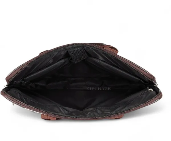 ZipCraze_Men_&_Women_Brown_Messenger_Bag