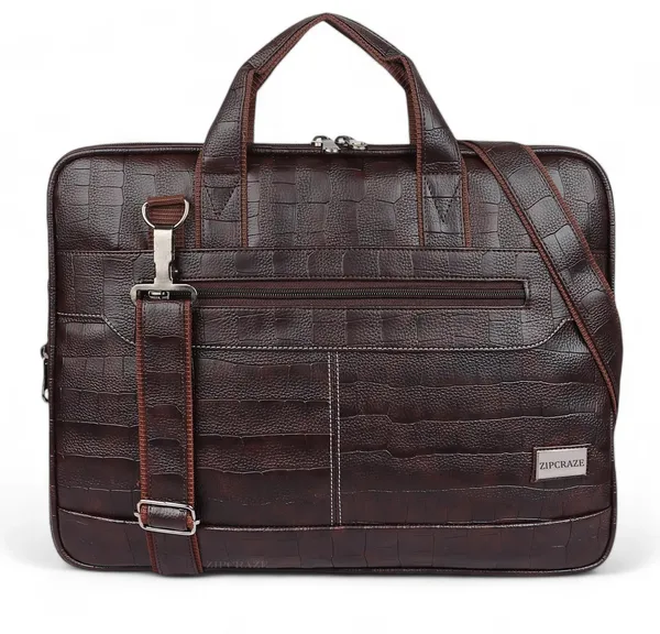 ZipCraze_Men_&_Women_Brown_Messenger_Bag
