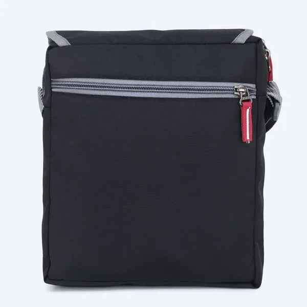 Black_&_Grey_Polyester_Solid_Zipper_Sling_Bag_For_Men_&_Women
