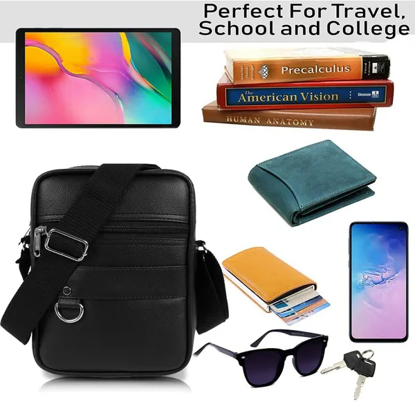 Black_Synthetic_Leather_Solid_Zipper_Sling_Bag_For_Men